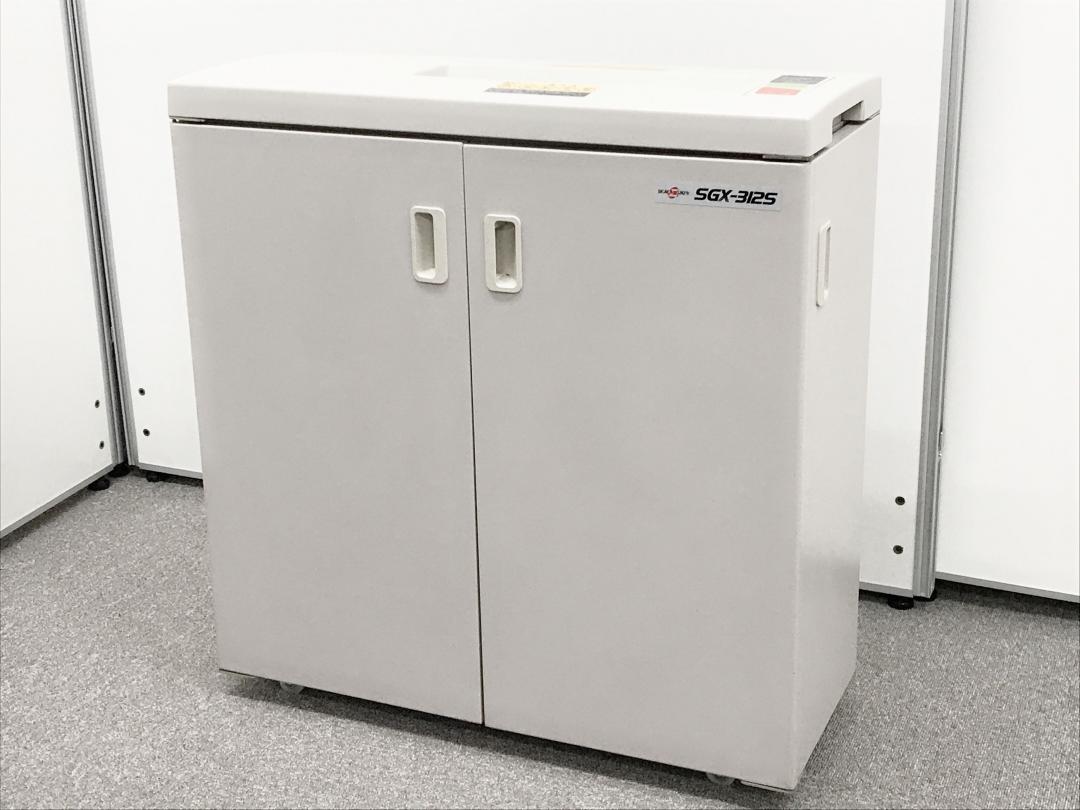【省スペースに◎】コンパクトなシュレッダー入荷致しました！【限定1台】
                        SGX-312S
                                    中古
            