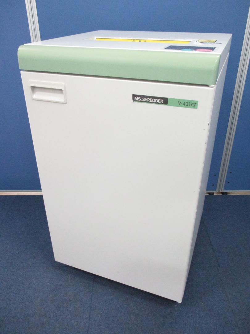 [内蔵されたコンピューターが紙詰まりを防ぐ!?]明光商会製 V-431CF ■クロスカット方式■投入された書類の量を内蔵コンピュータが判断、インバータデジタル制御で、モーターの回転速度を自動的にコントロールします!!
                        その他シリーズ
                                    中古
            