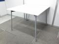 【スタイリッシュデザイン】面接スペースにオススメ、コンパクトな角テーブル【1台限定】