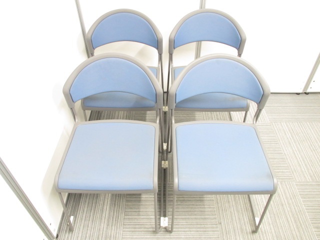 【4脚セット】ミーティングチェアセット。オフィスでの打ち合わせや施設の会議室、ロビー、接客スペースや受付カウンターにおすすめ。Ω
                        その他シリーズ
                                    中古
            