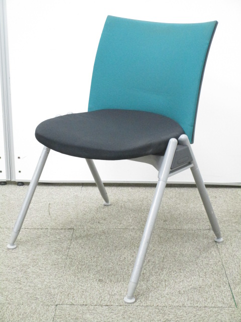 【クッション性に富んだミーティングチェア！】お洒落な背面グリーン！会議用におすすめ！【スタック】
                        MX-310 シリーズ
                                    中古
            