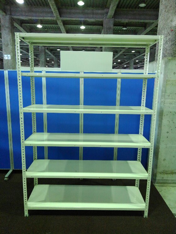 オカムラの中古・軽量ラックが入荷しました！！　W1500　天地6段　耐荷重：段/150kg　ボルトレスなので組立も簡単！ 　　※マテハン本舗の中古商品は、千葉県柏市に在庫がございます。
                        不明
                                    中古
            