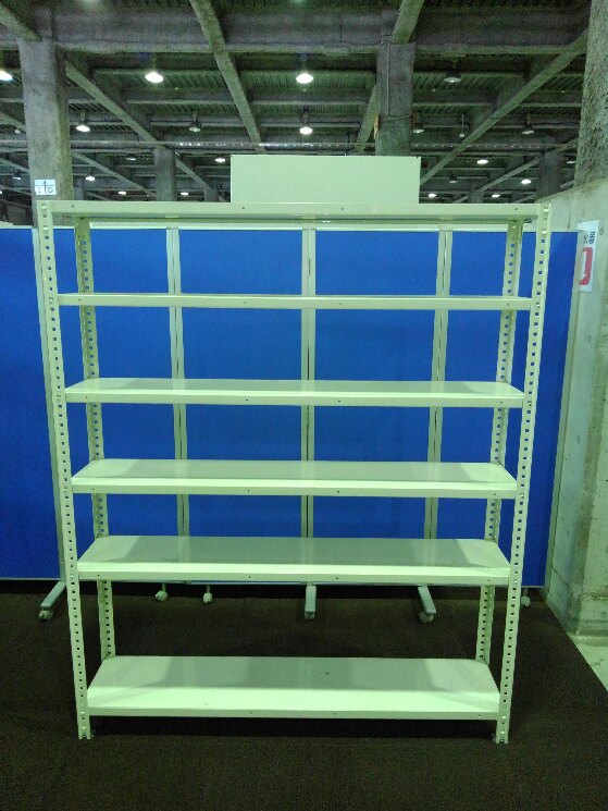 オカムラの奥行き300mmの珍しい中古ラックが入荷しました！！⑤　天地6段　耐荷重：段/150kg　ボルトレスなので組立も簡単！！ 　　※マテハン本舗の中古商品は、千葉県柏市に在庫がございます。
                        不明
                                    中古
            