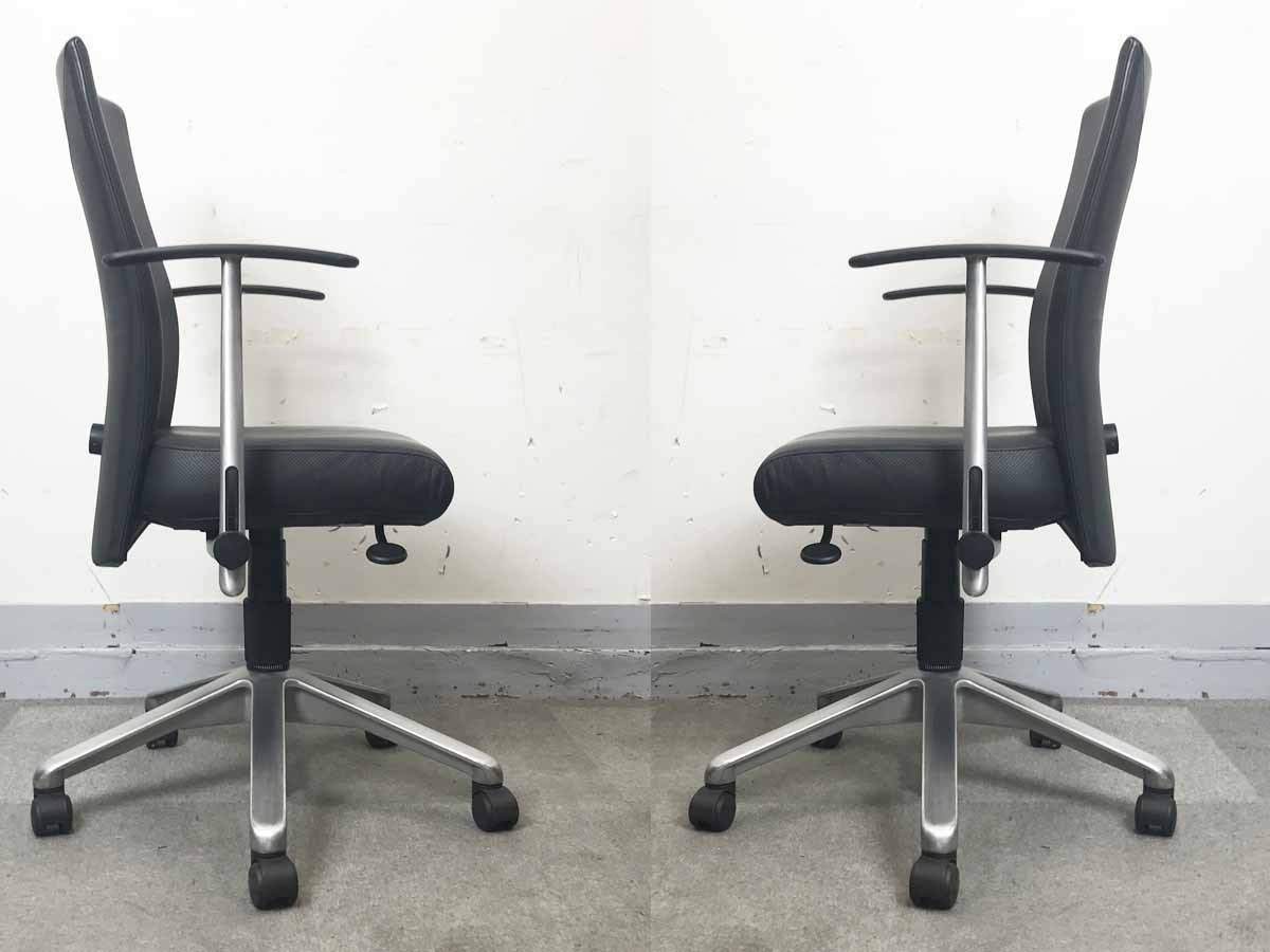 中古】 フリッツハンセン 肘付ハイバックチェア 235837 - 中古