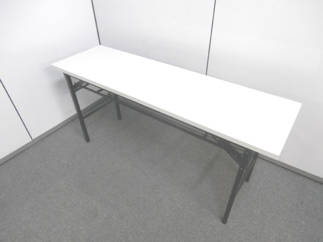 【訳あり商品：折畳みテーブル・現状渡し・一部部材代用品の為】■井上金庫　■折畳みテーブル　■ホワイト
                        -
                                    中古
            