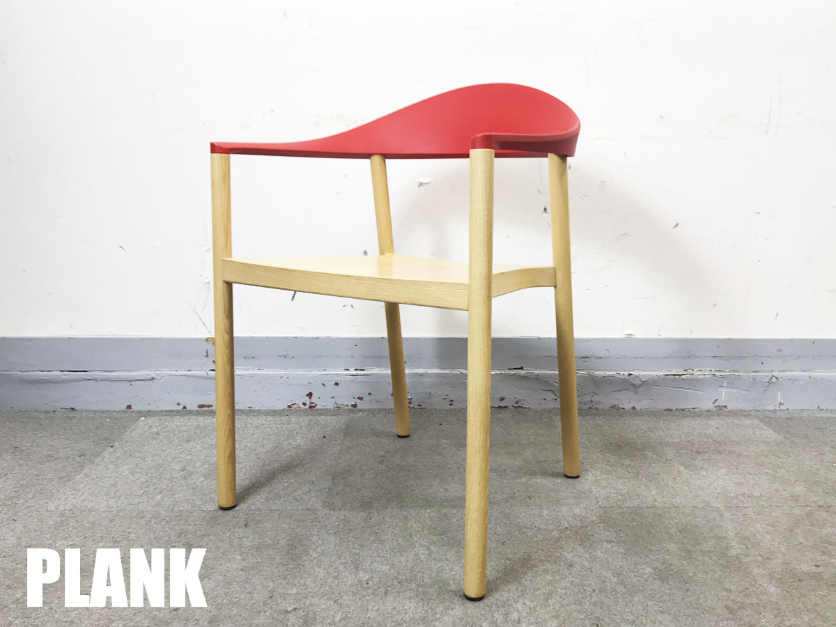 Plank/プランク　MONZAチェア　コンスタンチン・グルチッチ　赤　北欧
                        　
                                    中古
            