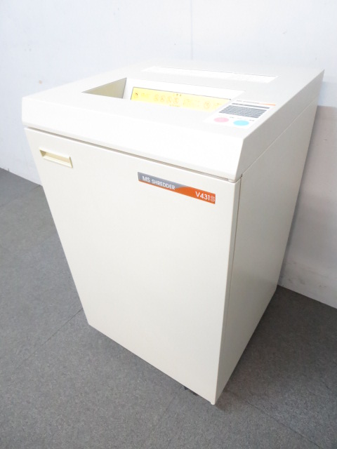【細かく細断できて安心！】■ＭＳシュレッダー　MS-V431S【最大20枚程度細断のクロスカットタイプ！】
                        その他シリーズ
                                    中古
            