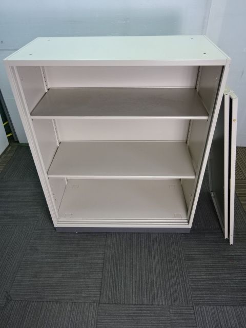 引違い書庫 鍵あり ニューグレー コクヨ製BWN-N5F1