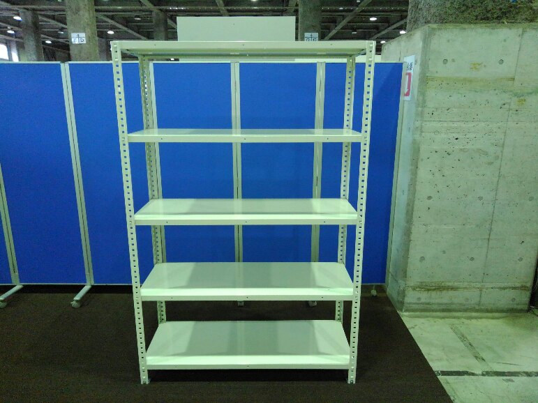 オカムラの中古ラックが5台 再入荷しました！　天地5段　耐荷重：段/150kg　ボルトレスなので組立も簡単！ 　※マテハン本舗の中古商品は、千葉県柏市に在庫がございます。
                        不明
                                    中古
            