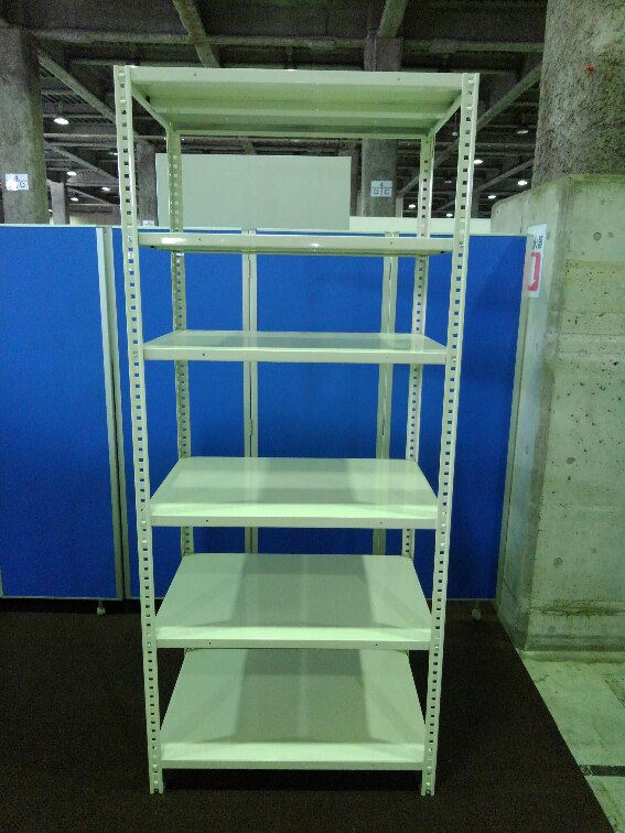 【マテハン本舗の商品のみ、年始の営業が1月10日(木)より開始となりますので、ご了承下さい。】  オカムラの中古・軽量ラックが入荷しました！　天地6段　耐荷重：段/150kg　ボルトレスなので組立も簡単！！ 三方板付きタイプも1台入荷しております。　※マテハン本舗の中古商品は、千葉県柏市に在庫がございます。
                        不明
                                    中古
            