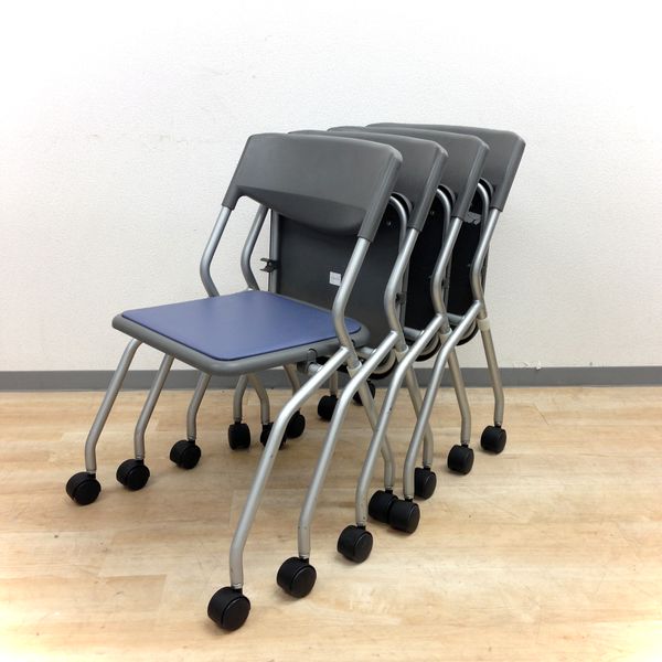 【数が必要な方へ！４脚セット！】お問い合わせの多いネスティングチェアをセットでお得に！
                        その他シリーズ
                                    中古
            