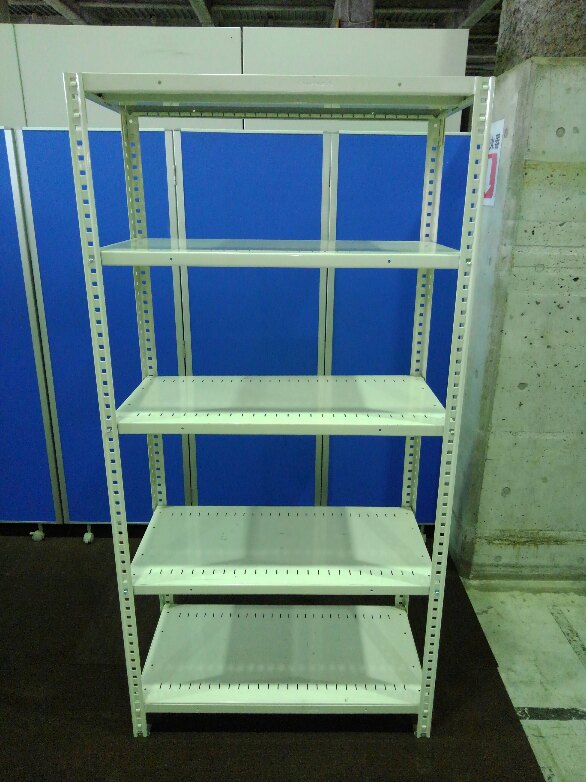 オカムラの中古ラックが8台入荷しました！　天地5段　耐荷重：段/150kg　ボルトレスなので組立も簡単！　　
※マテハン本舗の中古商品は、千葉県柏市に在庫がございます。
                        不明
                                    中古
            