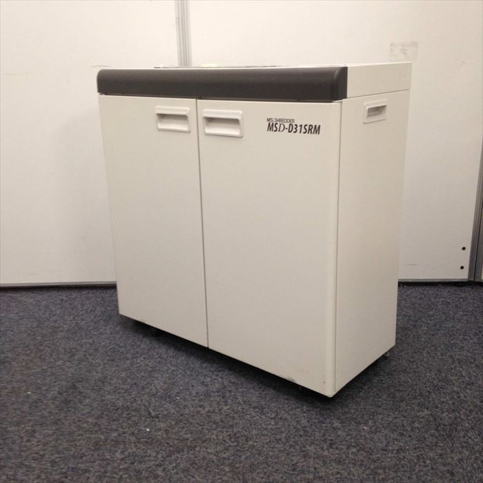 【オフィスに必須！】■明光商会・MSD-D31SRMシュレッダー■スパイラルカット■最大細断枚数 　約26枚
                        その他シリーズ
                                    中古
            