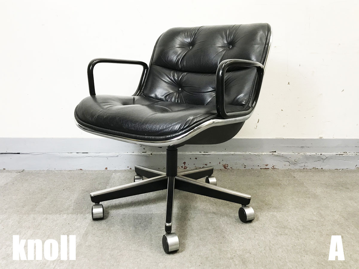 中古】 Knoll/ノール 肘付ハイバックチェア 242184 - 中古オフィス家具