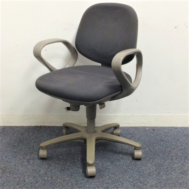 中古】SXチェア CS33GS オカムラ/okamura 肘付ローバックチェア 243495 