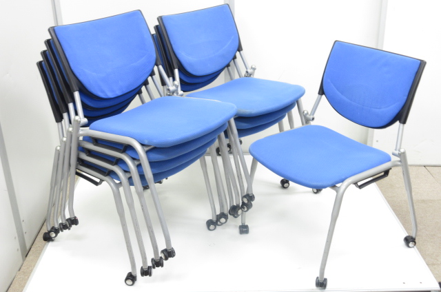 【更にお得なセット商品】ミーティング用に大活躍!!キャスター付のスタッキングチェア!!【限定1セット!!】
                        プロスタック
                                    中古
            