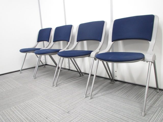 【セットでお買い得！】【キャスターなしで安定感抜群！】長時間の会議でもお尻が疲れにくい！使わない時は重ねて収納可能！
                        その他シリーズ
                                    中古
            