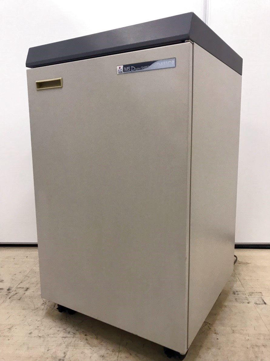 【1台入荷】最大45枚細断可能のハイパワーシュレッダー！　※新品時のスペックです！
                        MSシリーズ
                                    中古
            