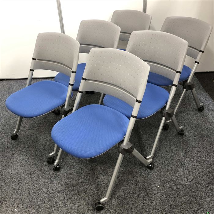 【セット商品】オカムラ製　リータ　カラーも合わせやすい「ブルー」
                        リータⅡ
                                    中古
            