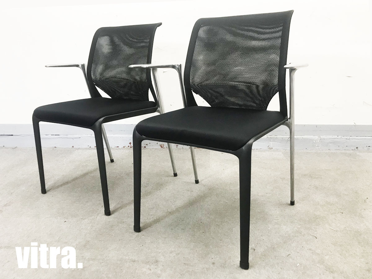 【中古】メダスリム 　 vitra/ヴィトラ スタッキングチェア 245605