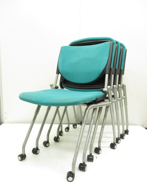 【お得なセット商品】場所を取らないミーティングチェア!!会議室にあると便利です!!【キャスター付!!】
                        プロスタック
                                    中古
            