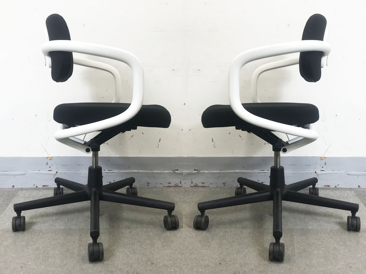 中古】Allstar vitra/ヴィトラ 肘付ローバックチェア 246262