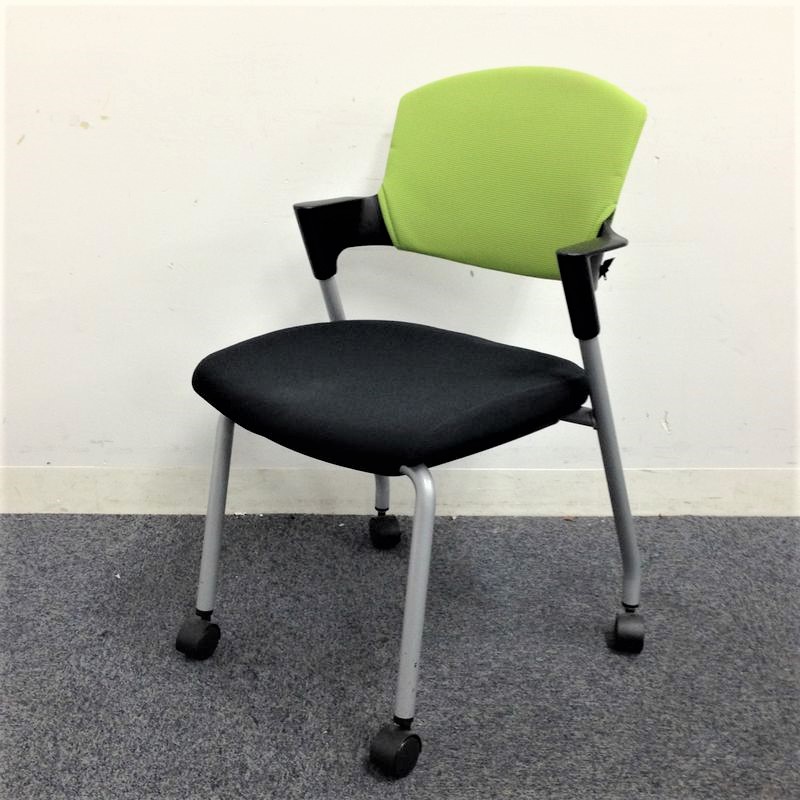 会議チェア　スタッキング可能　コクヨ　Protty(プロッティ)　★カラフルにご用意できます　明るいオフィスへ★
                        プロッティ（キャスター付） 
                                    中古
            