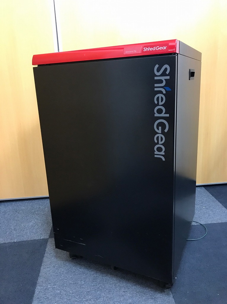 【定価約100万円がこの価格！】極小細断なので高いセキュリティレベルをお求めの方へおススメ！ブラック×レッド色で今どきオフィスにフィットします！
                        KIWAMI F6
                                    中古
            