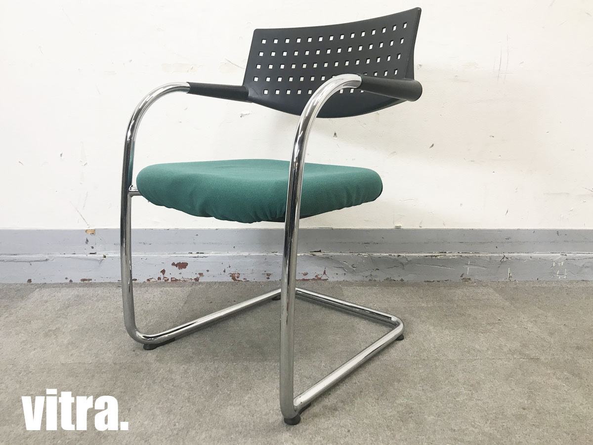 vitra ヴィトラ ビザビ VISAVIS ビザソフト カンチレバー 肘付き - 椅子