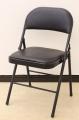 【あると便利なパイプ椅子！】急な来客にも対応可能です！【お洒落なブラック色！】