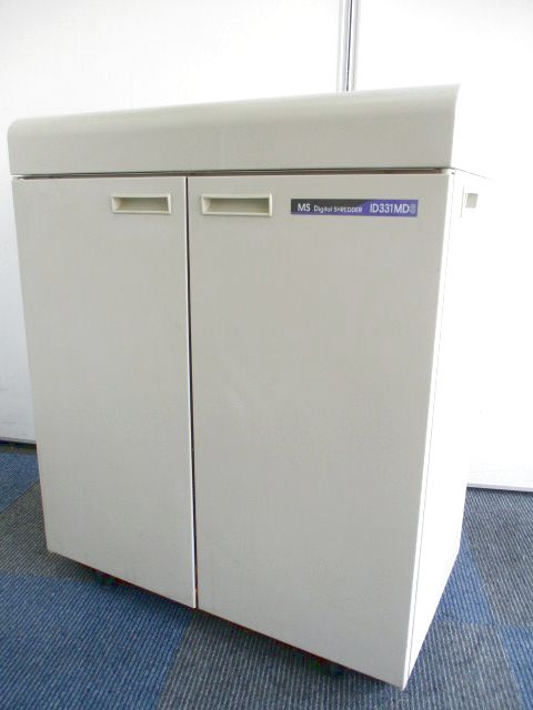 【定番の明光商会のシュレッダー】個人情報の取扱いに必需品です【コンパクトタイプ】
                        IDシリーズ 
                                    中古
            