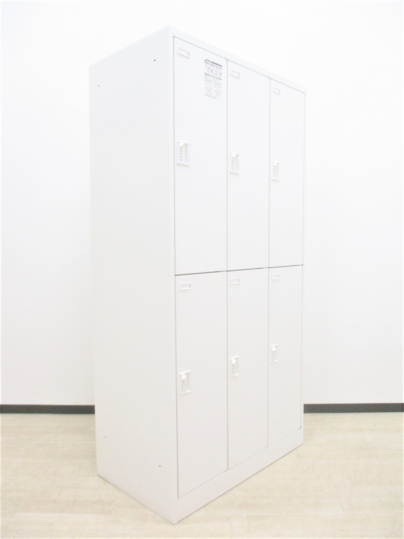 中古】FZ-Wタイプ 45G6FE ZA75 オカムラ/okamura 6人用更衣