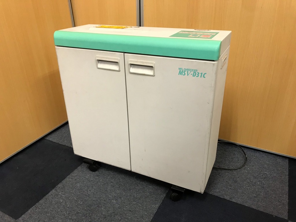 【シュレッダー界の名門　明光商会製】コンパクトなスリム型シュレッダー！
                        MSシリーズ
                                    中古
            
