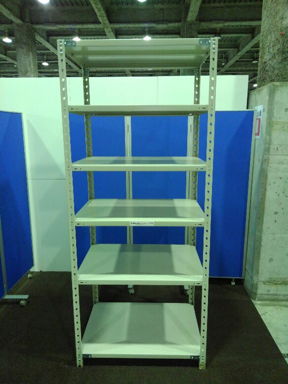 上下ボルト式タイプの中古ラックが1台入荷致しました！　天地6段　耐荷重：段/150kg　全段で750kgまで　 
※マテハン本舗の中古商品は、千葉県柏市に在庫がございます。
                        不明
                                    中古
            