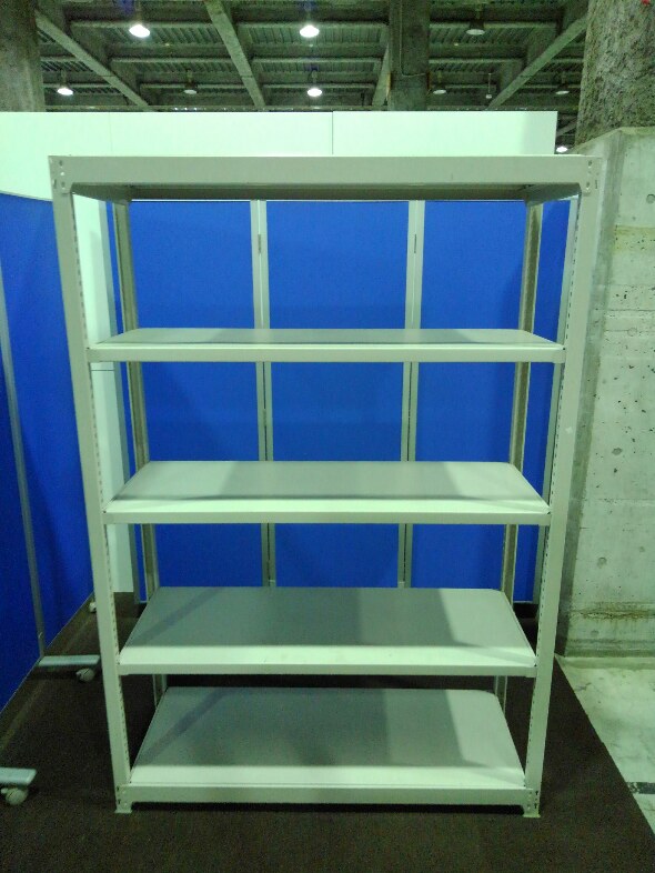 コクヨの中古ラックが1台入荷しました！　天地5段　耐荷重：段/100kg　ボルトレスなので組立も簡単！ 
※マテハン本舗の中古商品は、千葉県柏市に在庫がございます。
                        不明
                                    中古
            