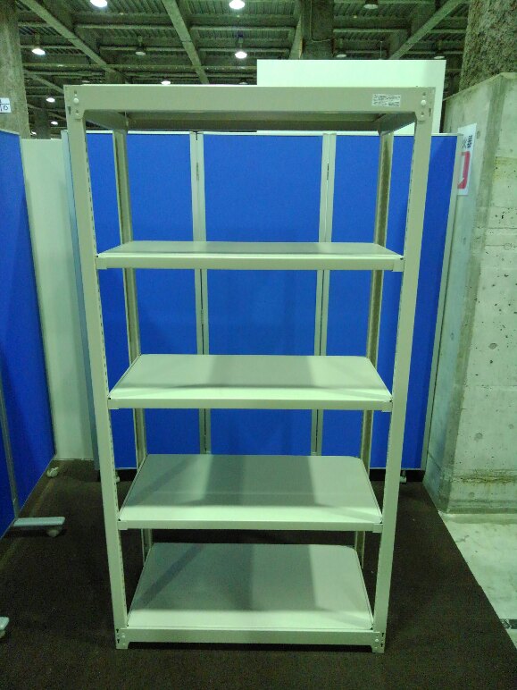 コクヨの中古ラックが1台入荷しました！②　天地5段　耐荷重：段/100kg　ボルトレスなので組立も簡単！ ※マテハン本舗の中古商品は、千葉県柏市に在庫がございます。
                        不明
                                    中古
            