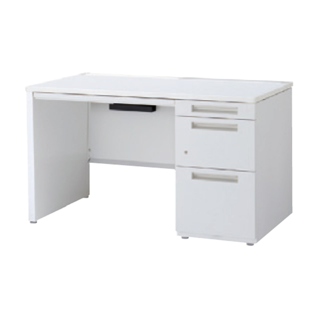 【センター引き出し1個付けタイプ、パネル脚片袖机】配線の効率感！イナバのデュエナKシリーズDUK7-127-B3P!【ケースウェイカバー採用】
                        DuENA
                                    新品
            