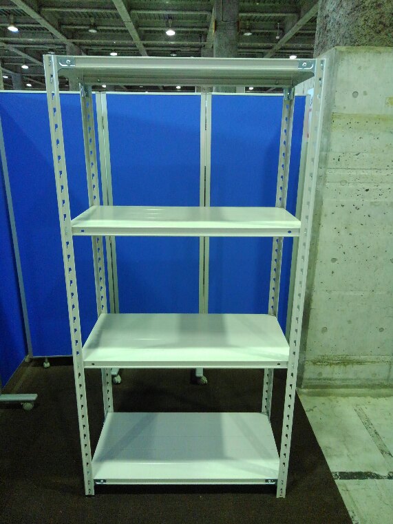 上下六角ボルト式タイプの中古ラックが入荷致しました！！　参　天地4段　耐荷重：段/100kg 同タイプのW1805・W1205も入荷しております。　※マテハン本舗の中古商品は、千葉県柏市に在庫がございます。
                        不明
                                    中古
            