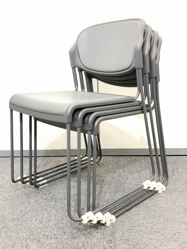 【4脚セット販売！！】会議室や待合室でもお使い頂けます！！
                        　
                                    中古
            