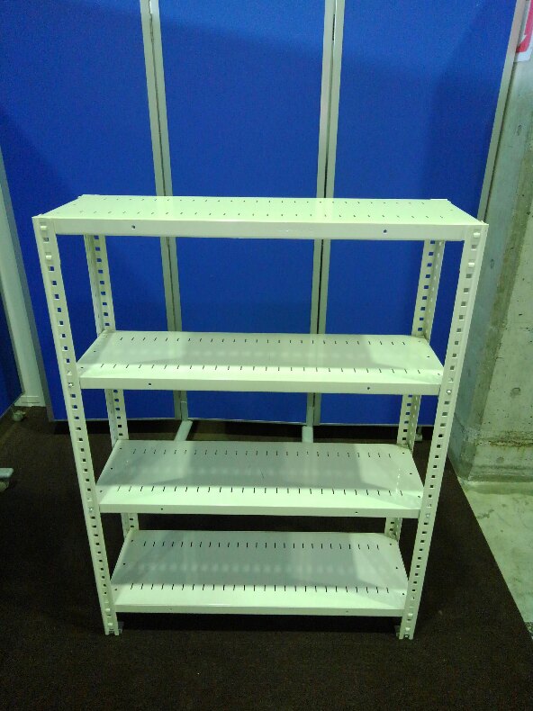 【☆年末年始休業のお知らせ☆2019年12月27日(金)～2020年1月8日(水)まで休業させて頂きます。2019年1月9日(木)より順次対応させて頂きます。】ピグモンサイズのオカムラ中古ラックが入荷致しました！①　天地4段　耐荷重：段/150kg　ボルトレスなので組立も簡単！　　※マテハン本舗の中古商品は、千葉県柏市に在庫がございます。
                        不明
                                    中古
            