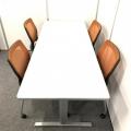 【会議室セット！】ミーティングテーブル＋スタッキングチェアの組み合わせ！