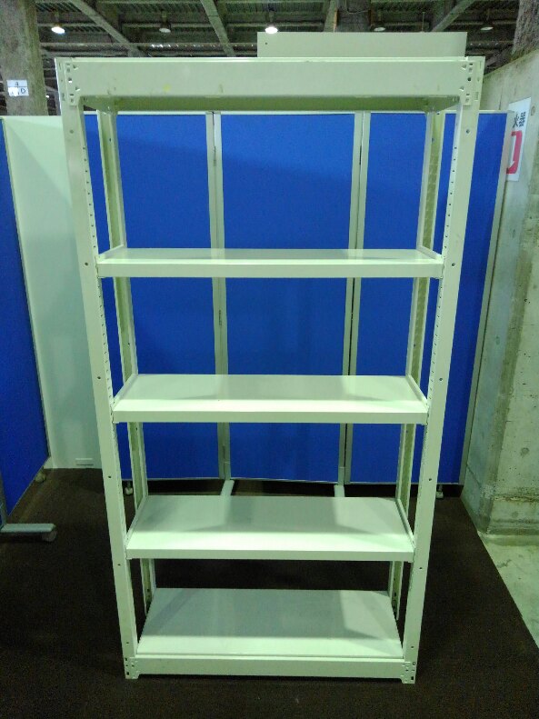 【マテハン本舗の商品のみ、GW休業が4月26日(金)～5月6日(月)までとなりますので、ご了承下さい。】オカムラの珍しい中古ラックが入荷しました！！②　天地5段　D300　耐荷重：段/200kg　ボルトレスなので組立も簡単！！ 　※マテハン本舗の中古商品は、千葉県柏市に在庫がございます。
                        不明
                                    中古
            