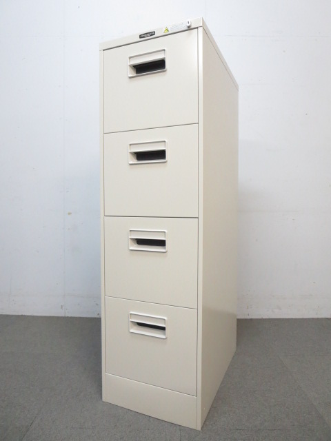 ■オカムラ製　A4ファイリングキャビネット　4段収納タイプ【引出し型書庫】
                        その他シリーズ
                                    中古
            