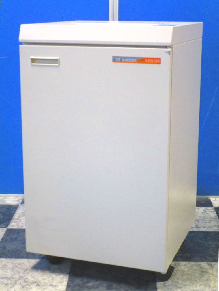 不要な紙の裁断に必須なシュレッダーが入荷致しました！明光商会のV431FPS
                        MSシリーズ
                                    中古
            