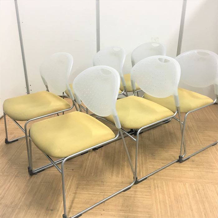【汚損アリ】【おつとめ品】【6脚セット！】イトーキ製チェア6脚セット入荷！重ねて収納可能！研修用におすすめなチェアです。
                        クリケット
                                    中古
            