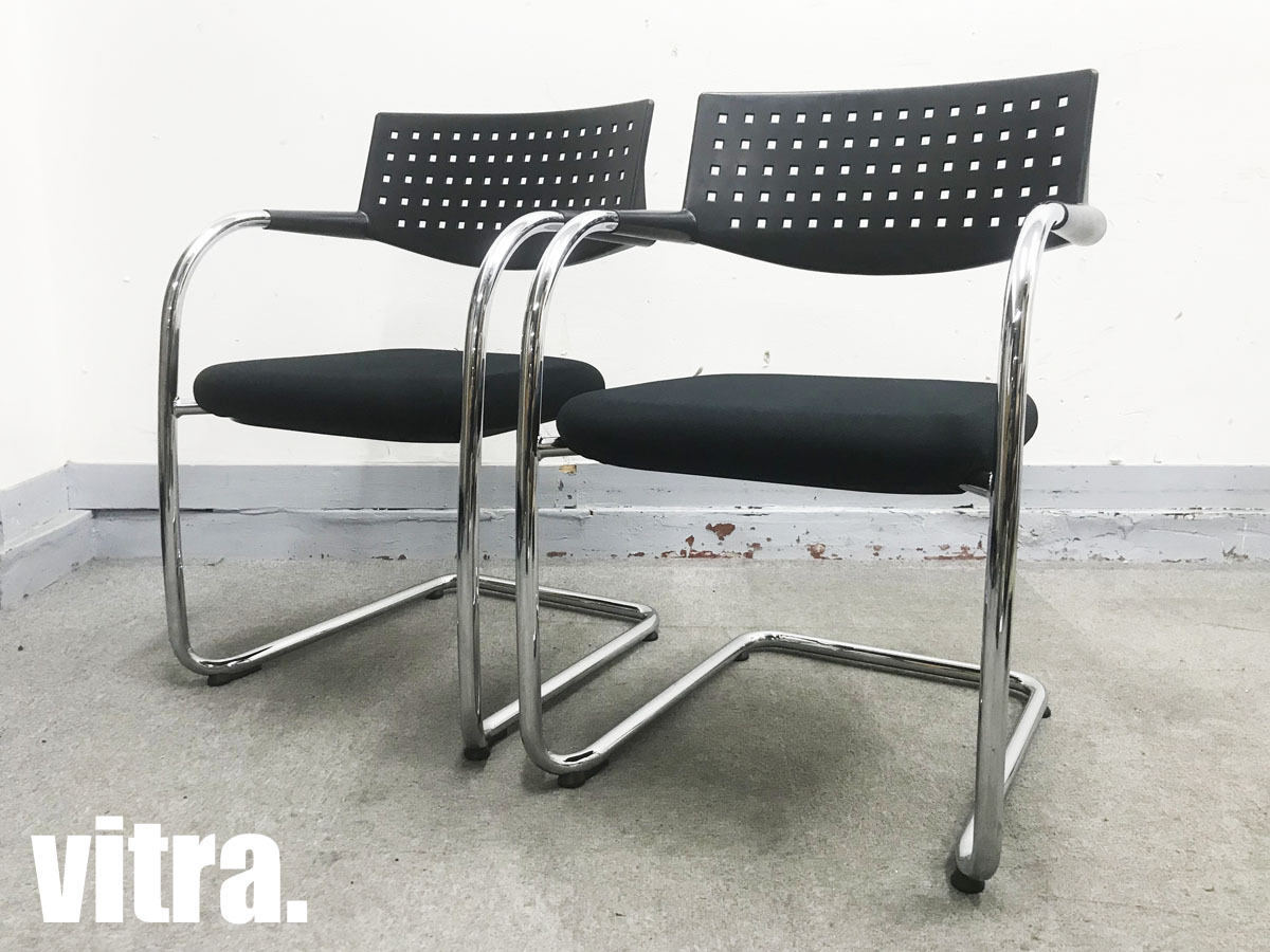 【中古】ビザビチェア vitra/ヴィトラ スタッキングチェア 254616