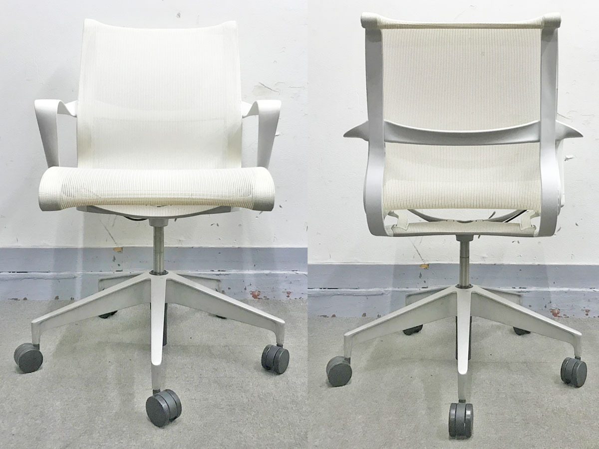 中古】セトゥーチェア Herman Miller/ハーマンミラー 肘付ロー