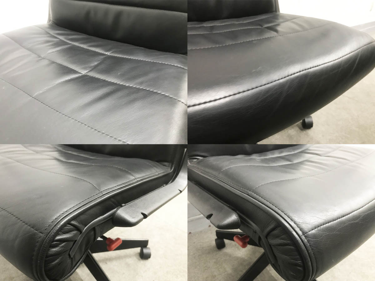 ☆ 美品 Knoll ノール アメリカ サパーチェア ハイバック 革張り