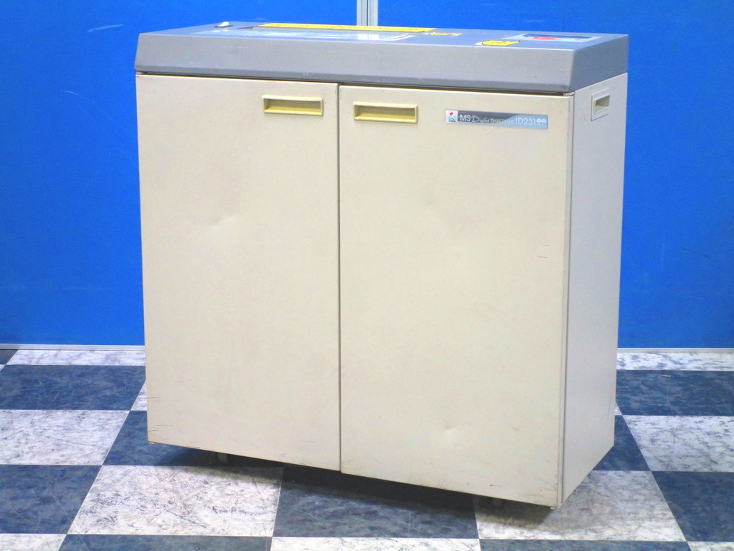 【使用感強めの為安い！】機密情報保持に1台いかがでしょうか！明光商会製　ID231RP/最大裁断枚数約25枚
                        IDシリーズ
                                    中古
            