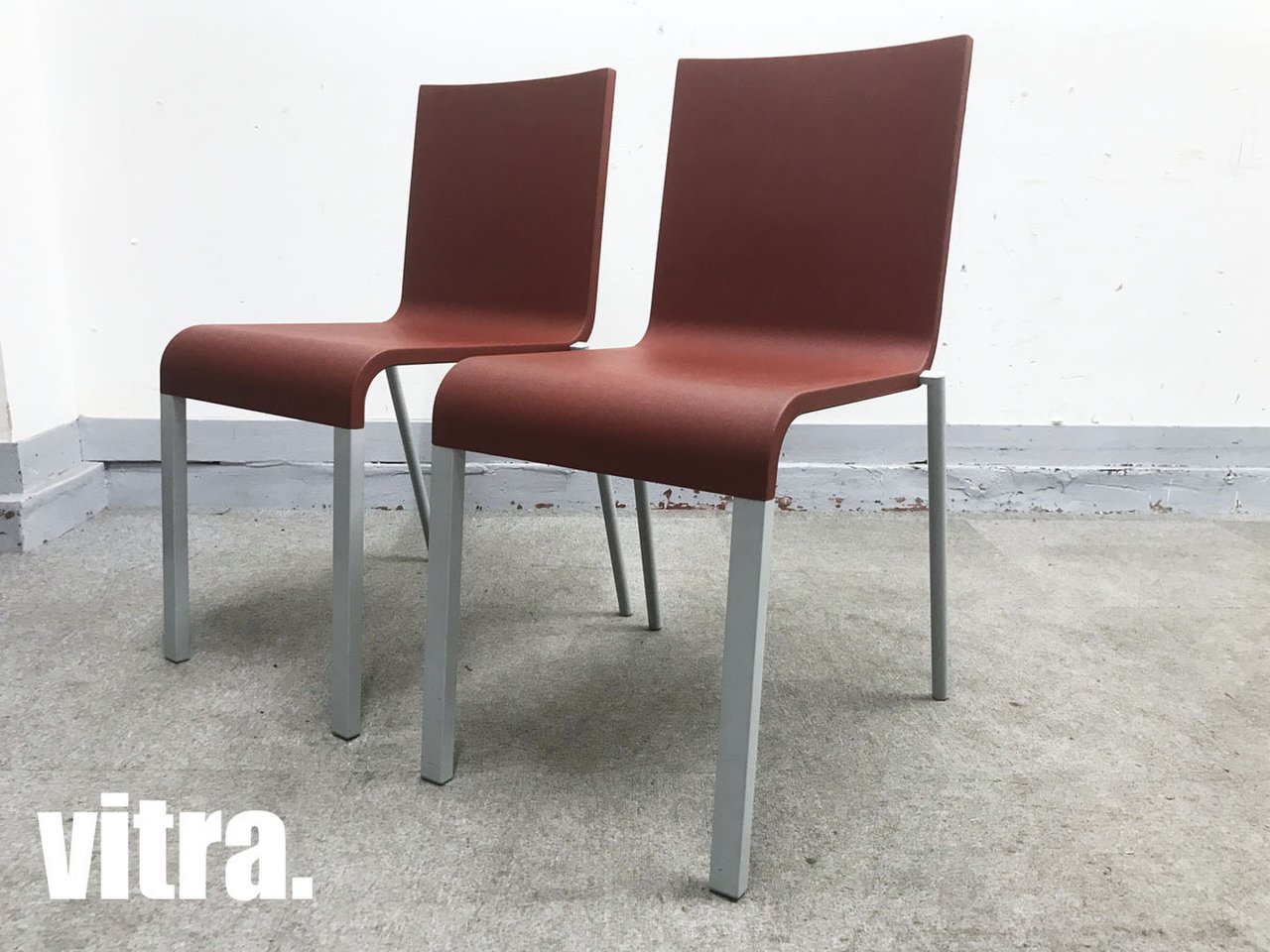 vitra/ヴィトラ　03チェア2脚セット　レンガ　マールテン・ヴァン・セーヴェレン　hhstyle
                        ゼロスリー 
                                    中古
            